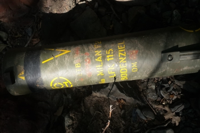 Pençe-2 Harekatı'nda tespit edilen silahlar imha edildi